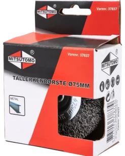 Mitsutomo stålborste 75 mm