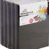 Målarduk på ram svart 18x24 cm 10-pack