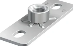 Montagebricka 3/4" galvad