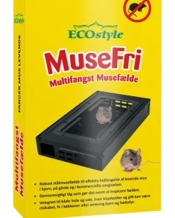 Mouse Free Multi-Catch musfälla - svart