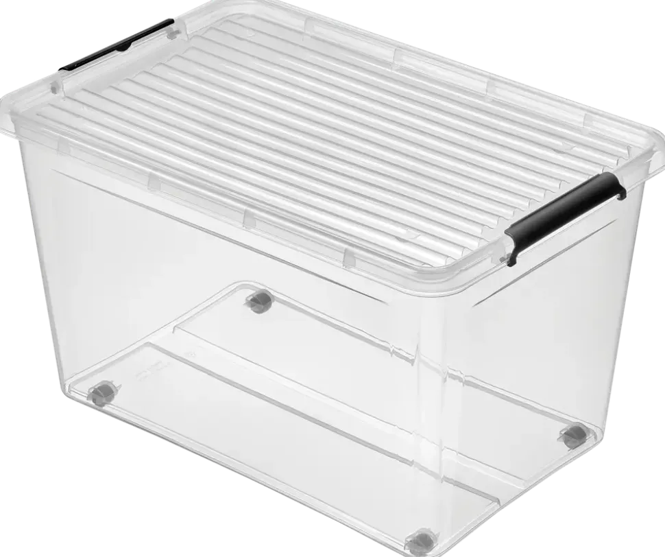 Moxom förvaringslåda Simplestore Wave med hjul – 60 liter