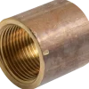 Muff 1/2" mässing