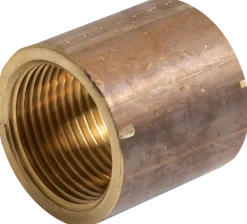 Muff 1/2" mässing