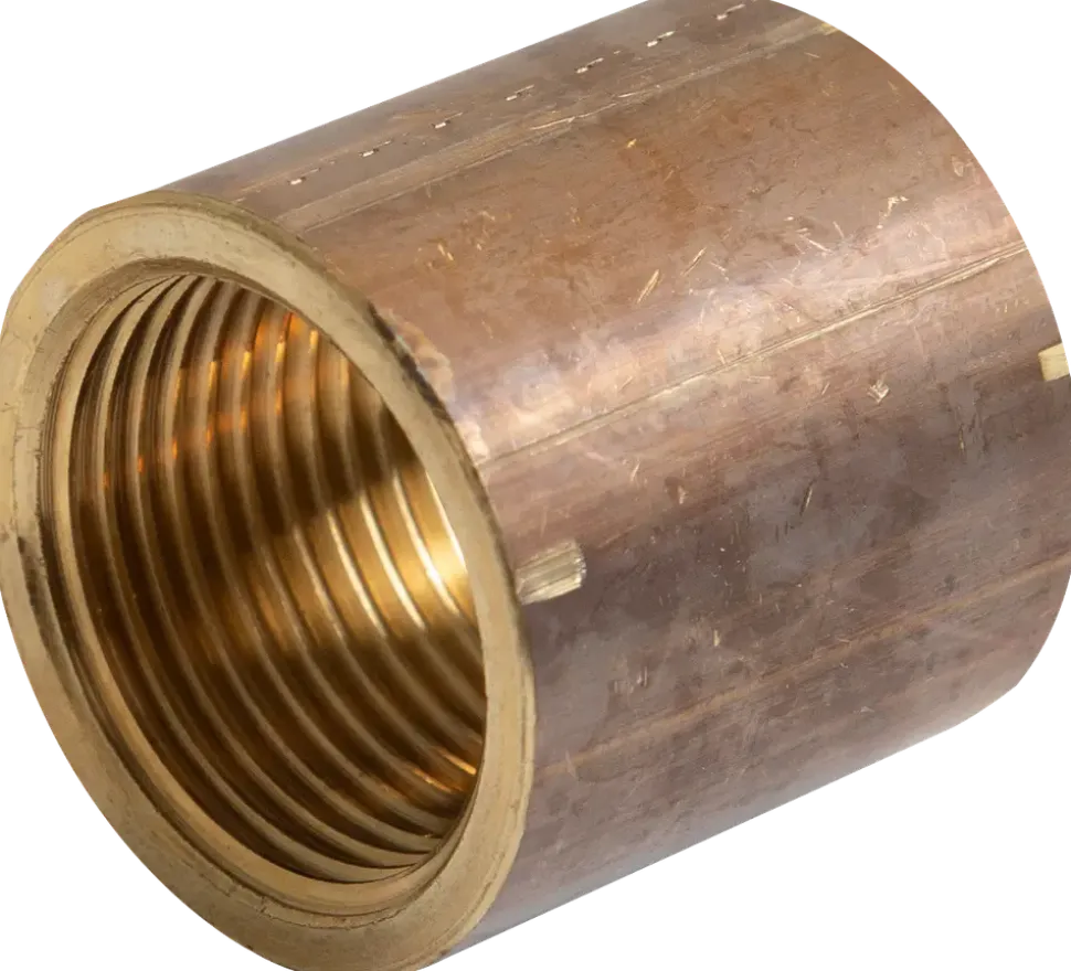 Muff 3/4" mässing