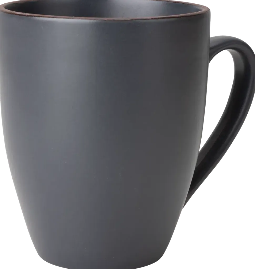 Mugg stengods grå