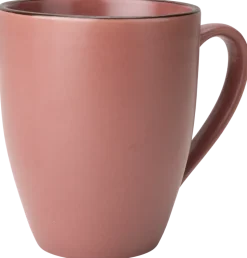 Mugg stengods rosa