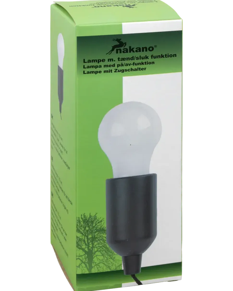 Nakano-lampa med dragströmsbrytare