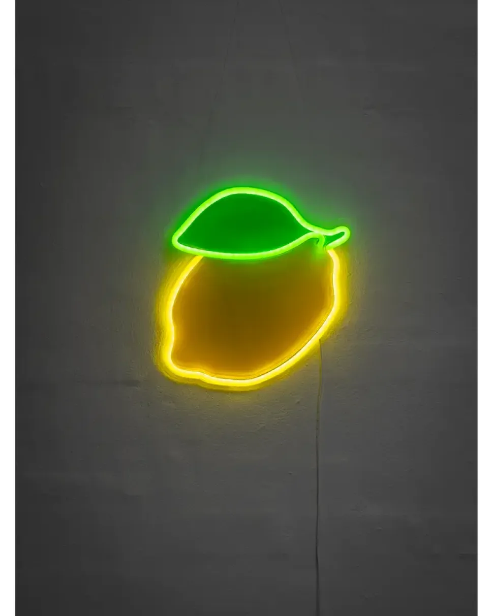 Neonskylt citron