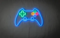 Neonskylt Gamepad H. 40 x B 60 cm