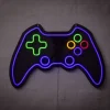 Neonskylt Gamepad H. 40 x B 60 cm