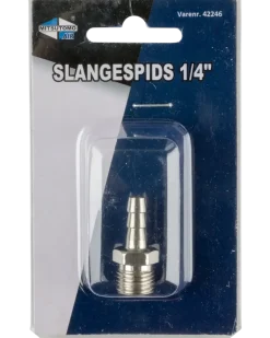 Nippel för slang 1/4"