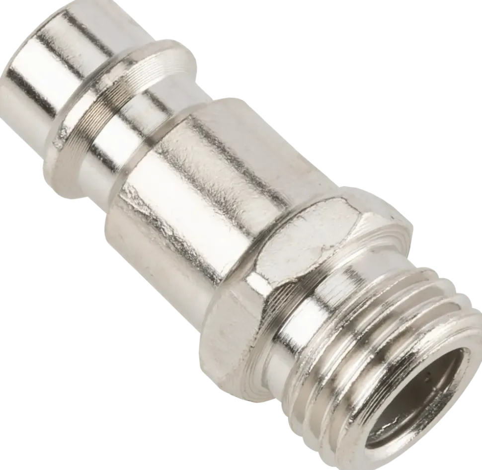 Nippel med utvändig gänga 1/4"