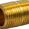 Nippelrör 1/2"x30mm mässing
