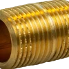 Nippelrör 3/4"x30mm mässing
