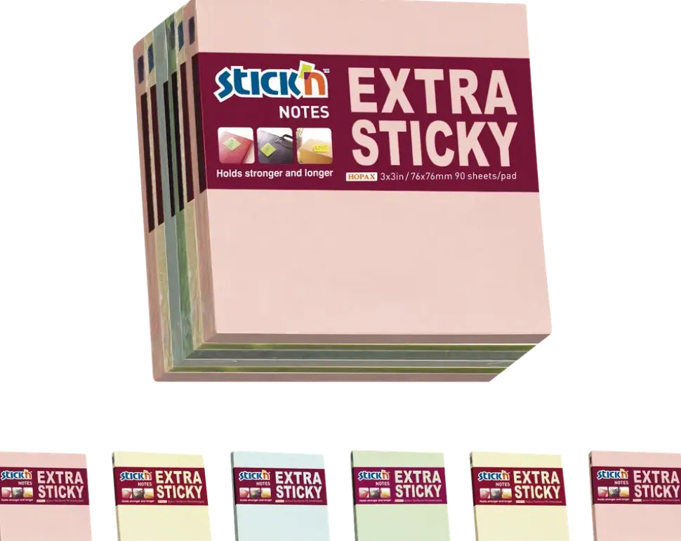 NOTISBLOCK 90X6 ARK 76X76 MM