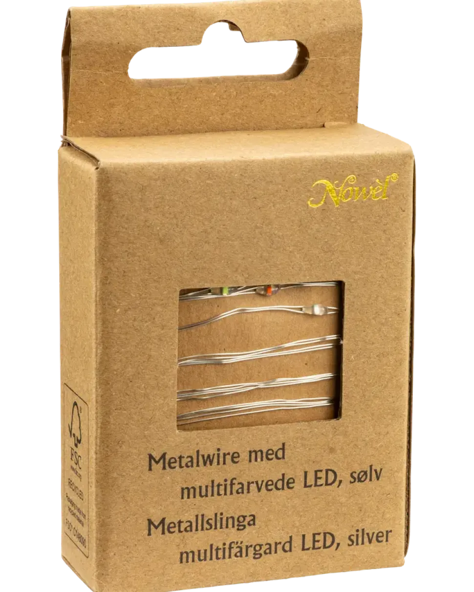 Nowel Metallwire LED multifarve