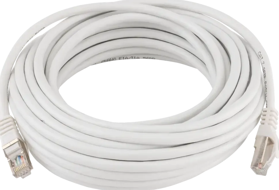 Nätverkskabel cat7 10 m vit