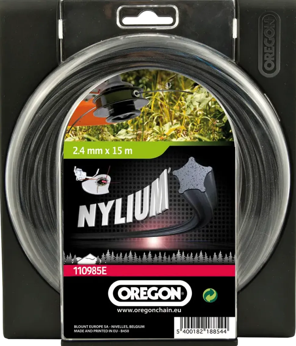 Nylium trimmertråd d2,4mm 15m