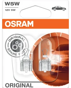 Osram billampa W5W 12V 2 st