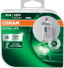 Osram lampa H4 Ultralife 2-pack