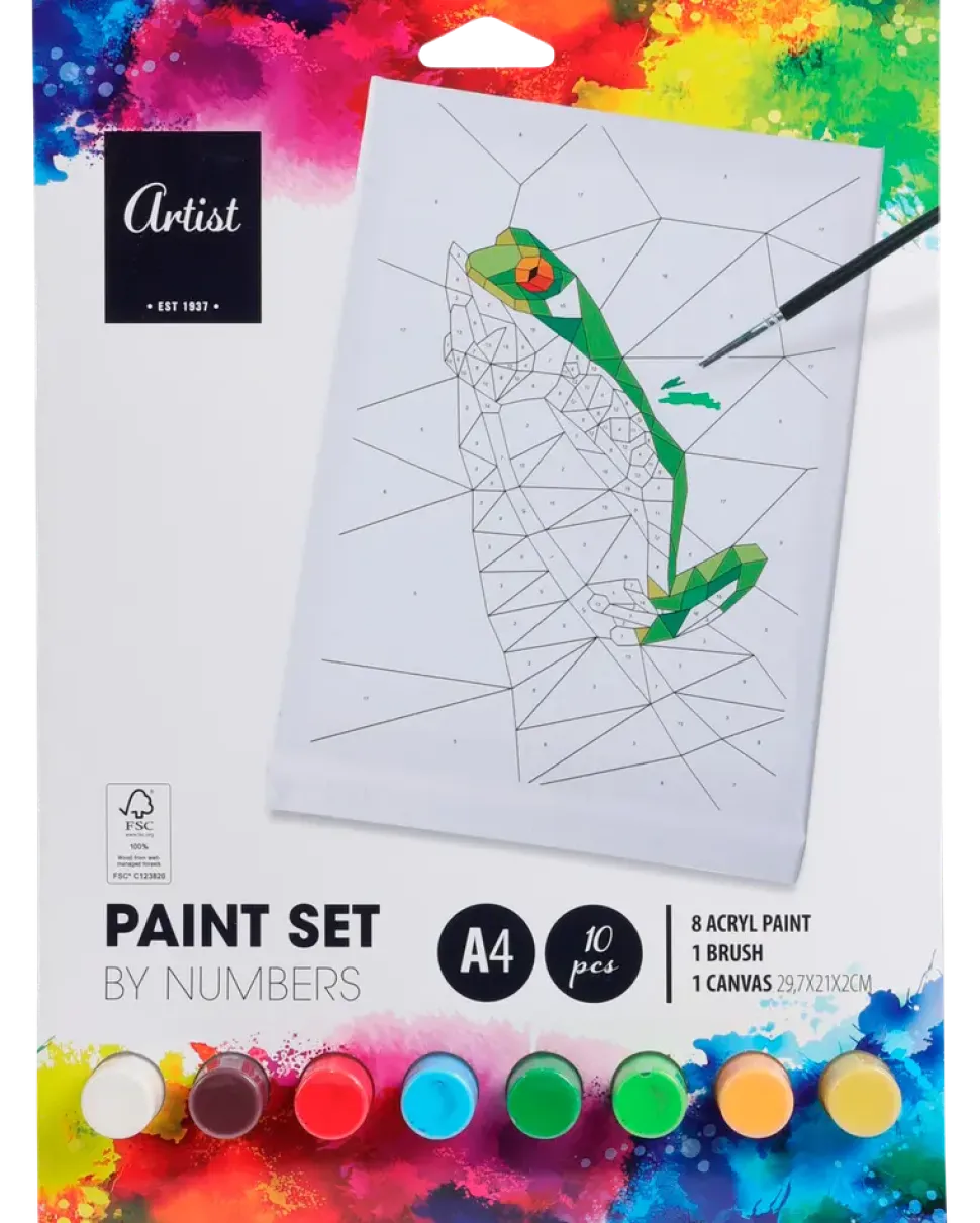 Paint by numbers A4