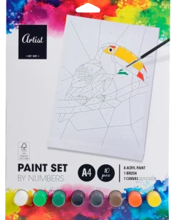 Paint by numbers A4