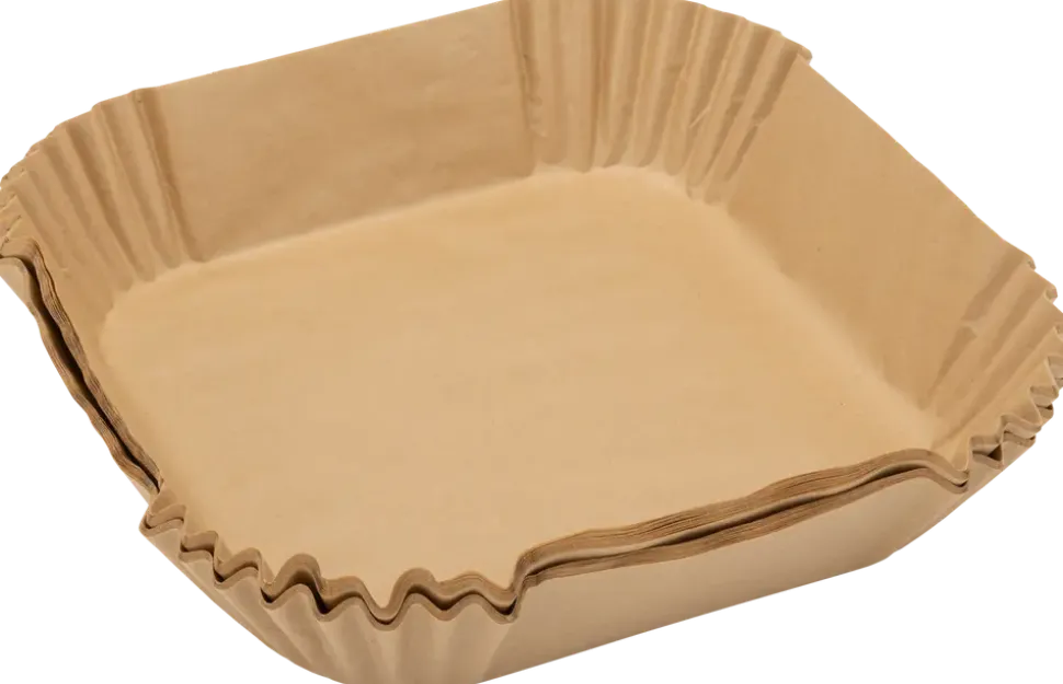 Pappersform för Airfryer 16 x 16 cm 50 st.