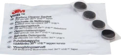Parklite självhäftande pad 4-pack + rengöringsservett