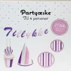 Partybox för 4 personer - Lila