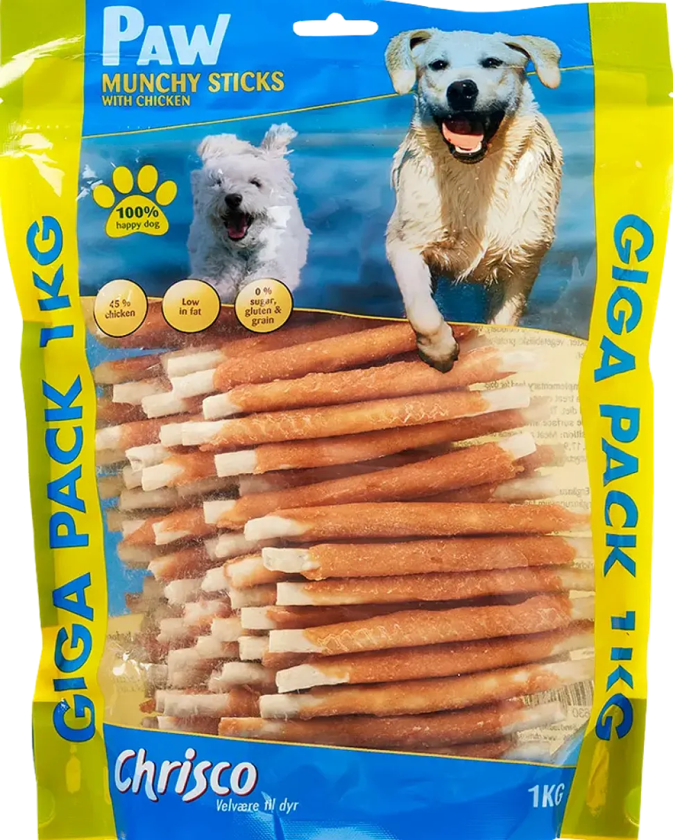 Paw Munchy Sticks Kyckling 1 kg