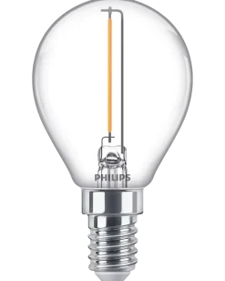 PHILIPS LED klotlampa 2W E14 P45