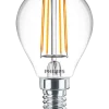 PHILIPS LED klotlampa 4,3W E14 2-pack