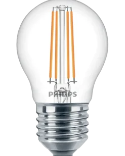 PHILIPS LED klotlampa 4,3W E27 2-pack