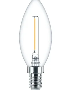 PHILIPS LED kronlampa 2W E14 B35