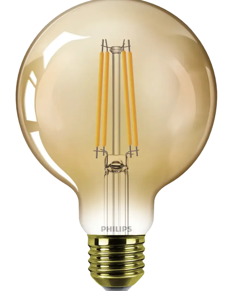 PHILIPS LED-lampa filament 3,1W E27 G95