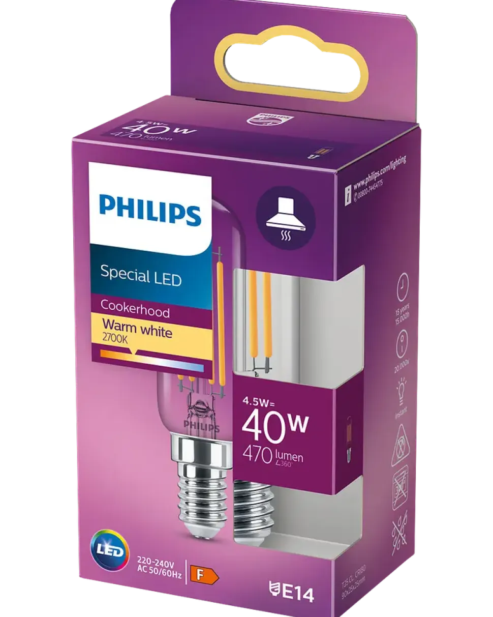 PHILIPS LED-lampa för köksfläkt 5W E14