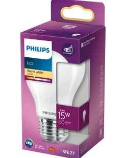 PHILIPS LED normallampa 1,5W E27 A60
