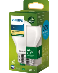 PHILIPS LED-normallampa 5,2W E27 A60