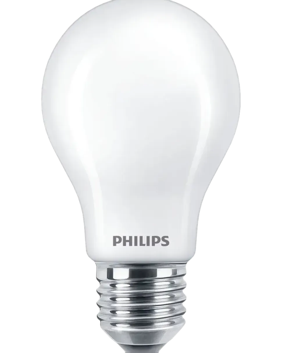 PHILIPS LED normallampa 3,4W E27 A60 dimbar
