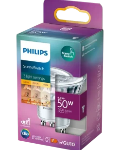 PHILIPS LED reflektorlampa SceneSwitch GU10 - 3 steg
