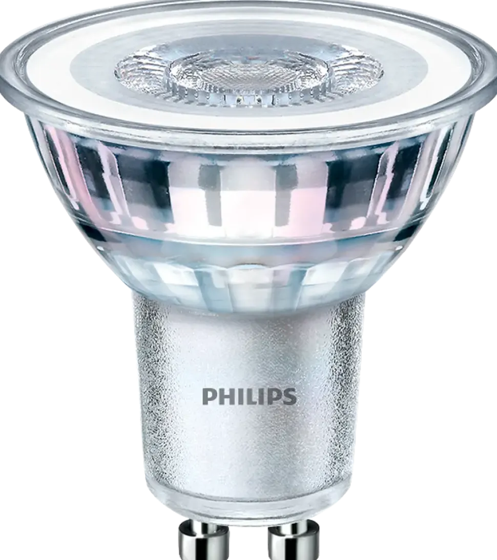 PHILIPS Reflektorlampa 4,6W GU10 2-Pack