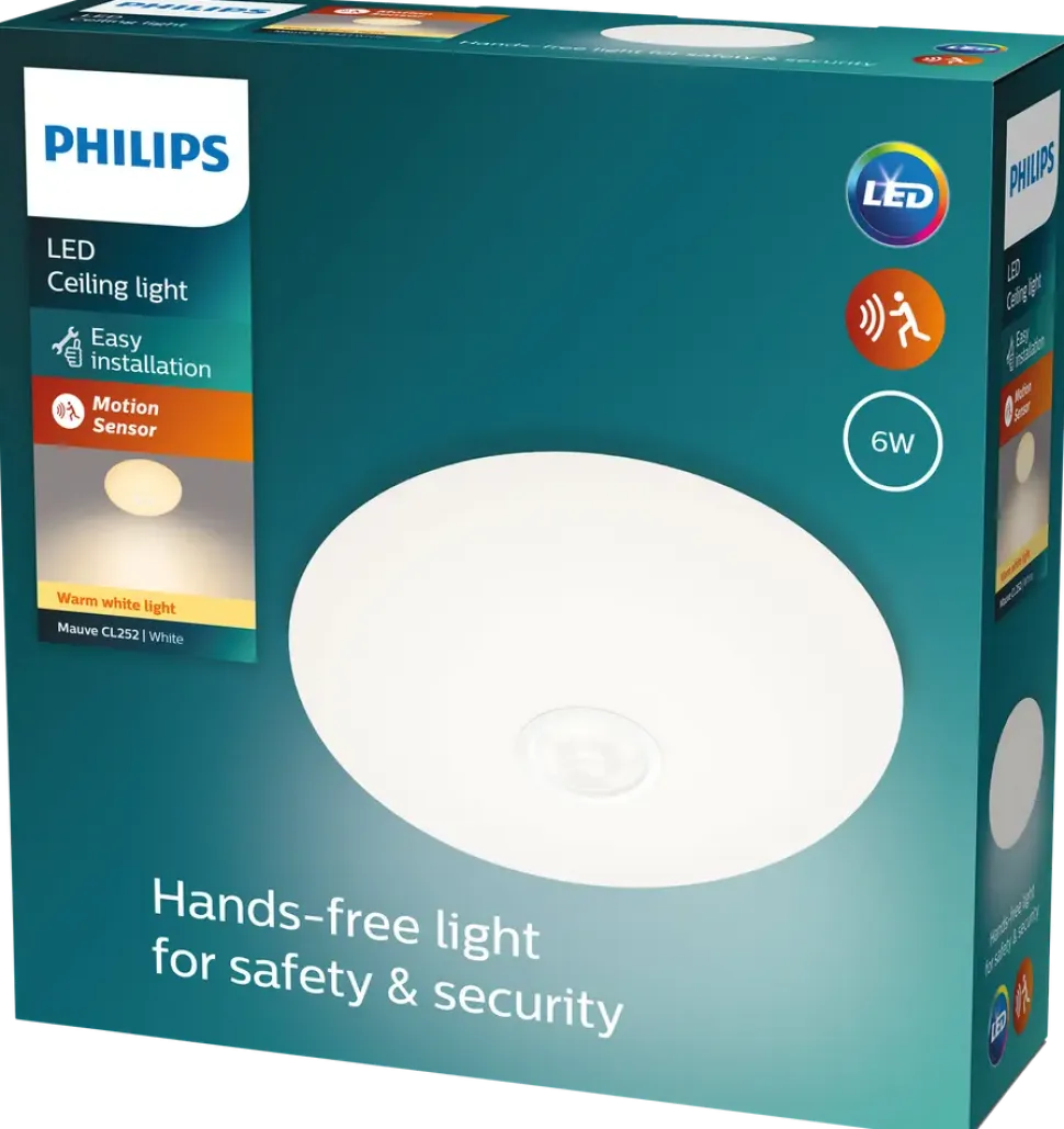 Philips takplafond Mauve