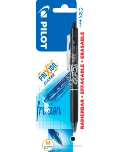 Pilot FriXion Clicker kulspetspenna – svart