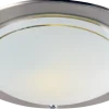 Plafond 30 cm mattkrom