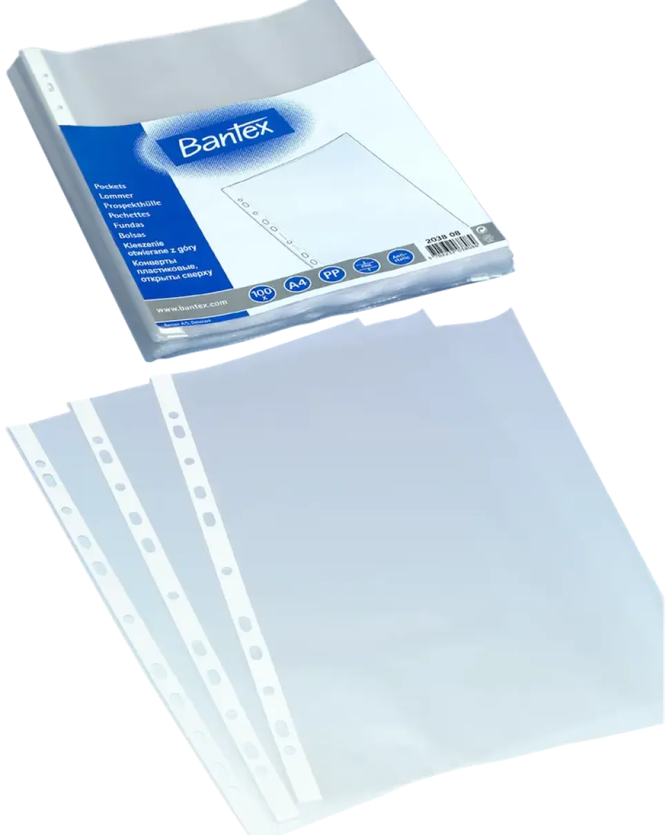 PLASTFICKA 0,04 MM 100-PACK