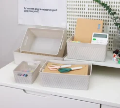 Plastkorg liten - grå