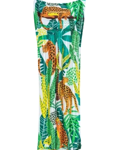Poolmadrass mönstrad 183 cm