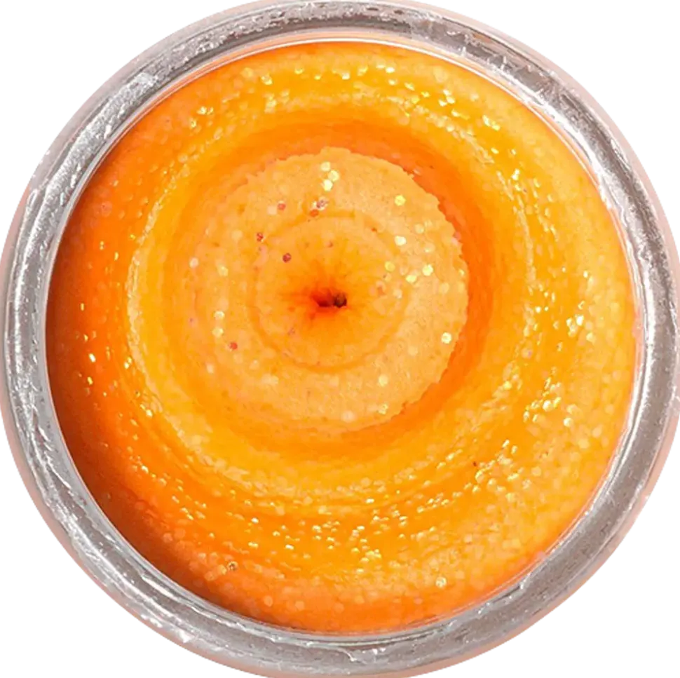 Powerbait Garlic Orange Glitter