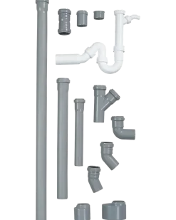 Pp avloppsrör 40x250mm