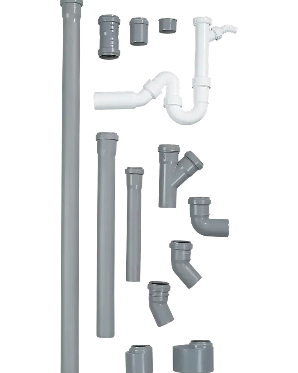 Pp avloppsrör 40x250mm